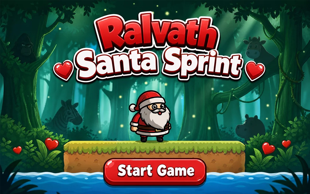 Ralvath Santa Sprint gameplay 1